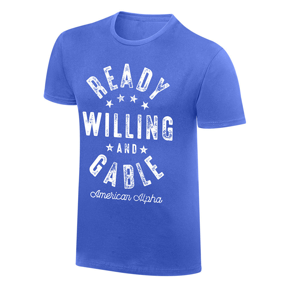 American Alpha Ready Willing and Gable Vintage T-Shirt Pwcatalog
