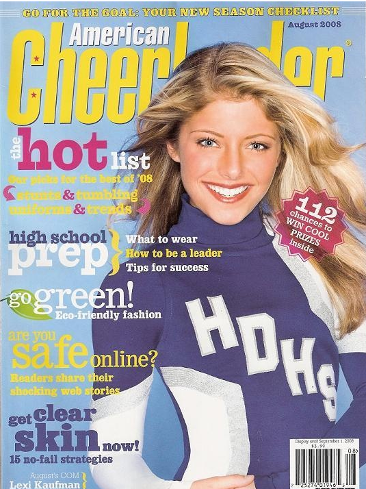 American Cheerleader Magazine Alexa Bliss August 2008 Magazine PWcatalog