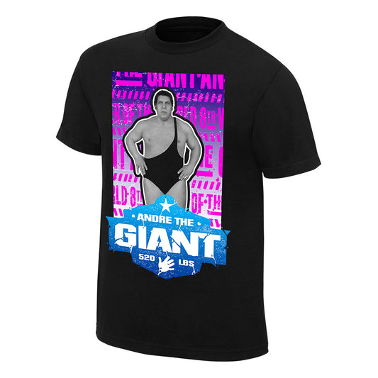 Andre The Giant Neon Collection Graphic T-Shirt
