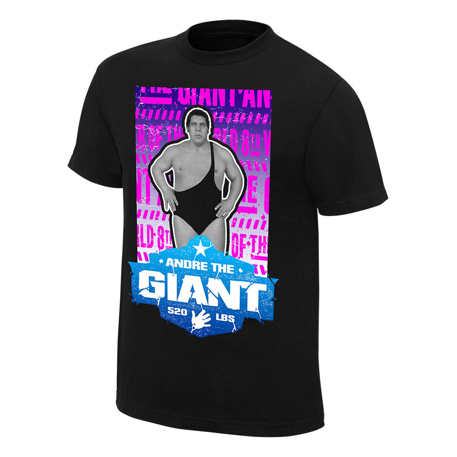 Andre The Giant Neon Collection Graphic T-Shirt Pwcatalog