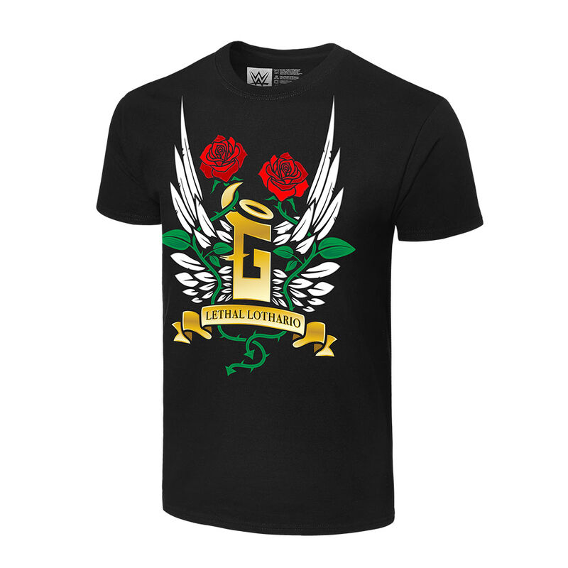 Angel Garza Lethal Lothario Authentic T-Shirt Pwcatalog