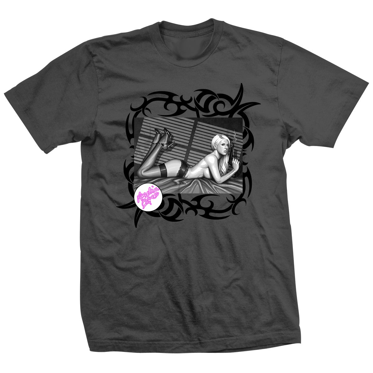 Angelina Love Smoking Gun T-Shirt Pwcatalog