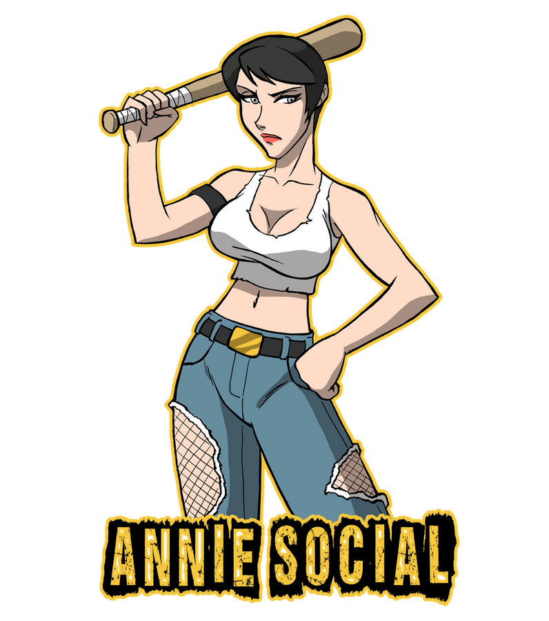 Annie Social Cartoon Shirt