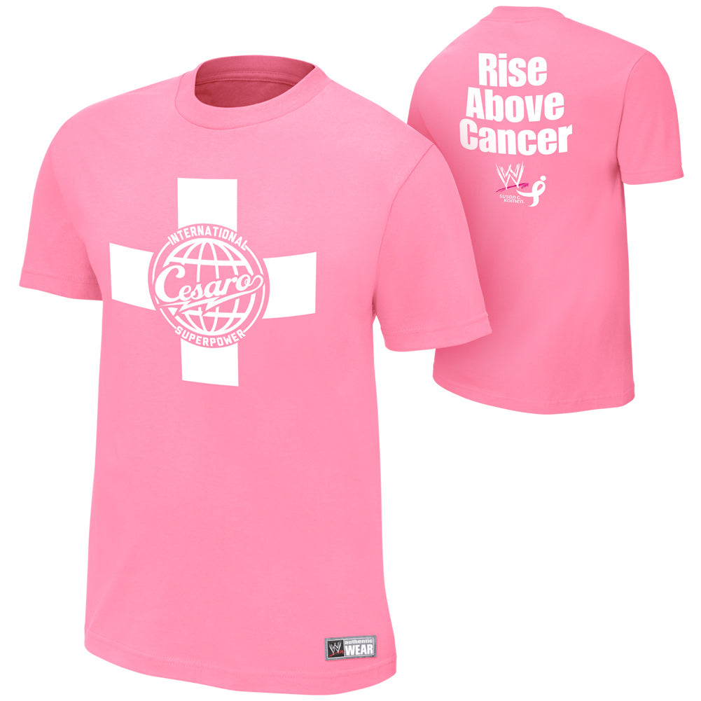 Antonio Cesaro Rise Above Cancer T-Shirt