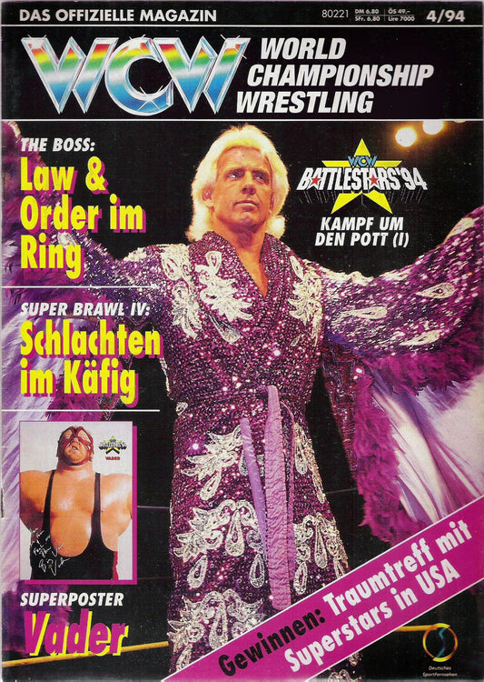 WCW German Magazine April 1994