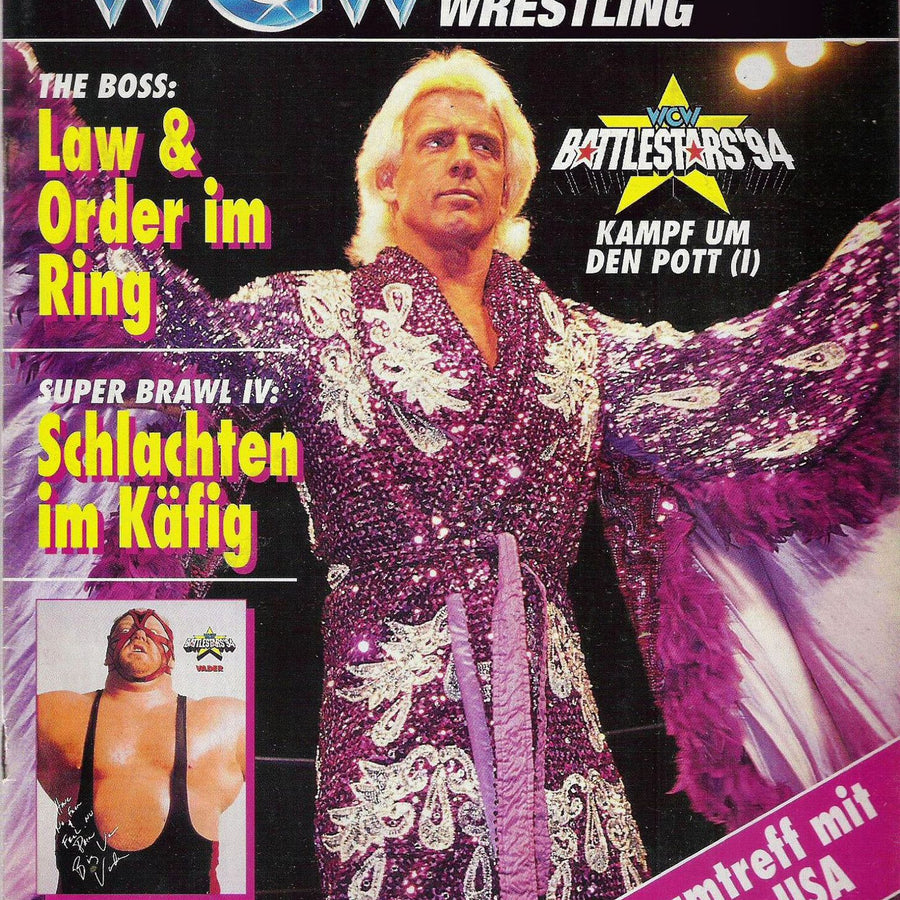 WCW German Magazine April 1994 Magazine PWcatalog