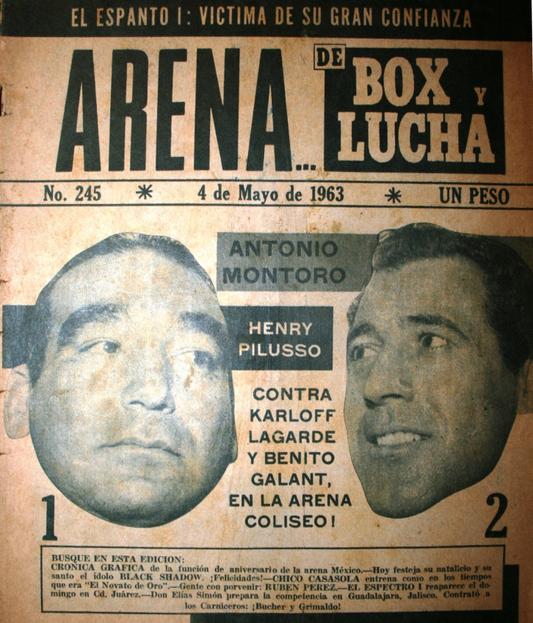Arena de Box Y Lucha Volume 245