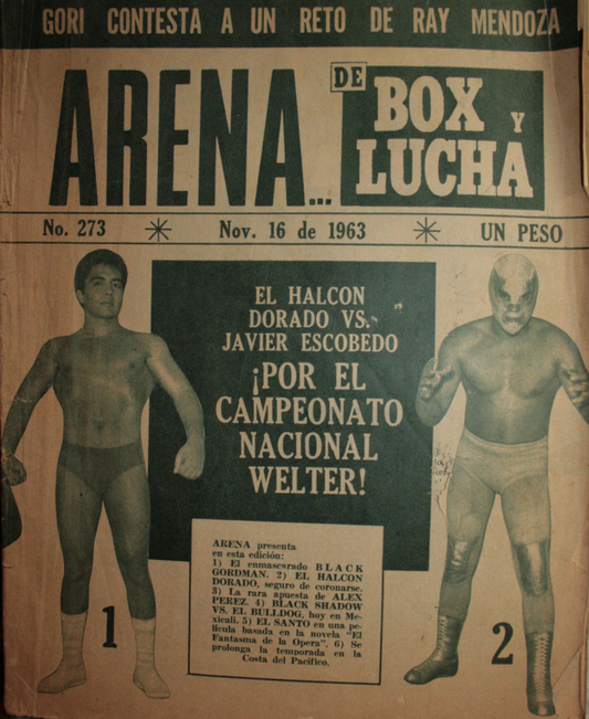 Arena de Box Y Lucha Volume 273