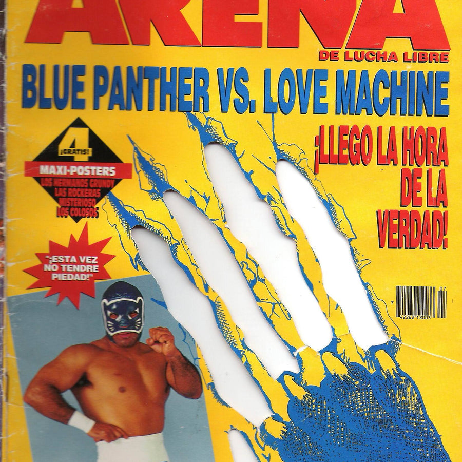 Arena de Lucha Libre April 1992 Magazine PWcatalog