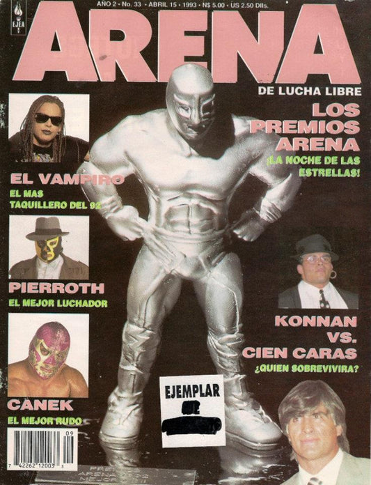 Arena de Lucha Libre 33 Magazine PWcatalog