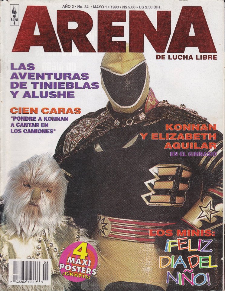 Arena de Lucha Libre 34 Magazine PWcatalog
