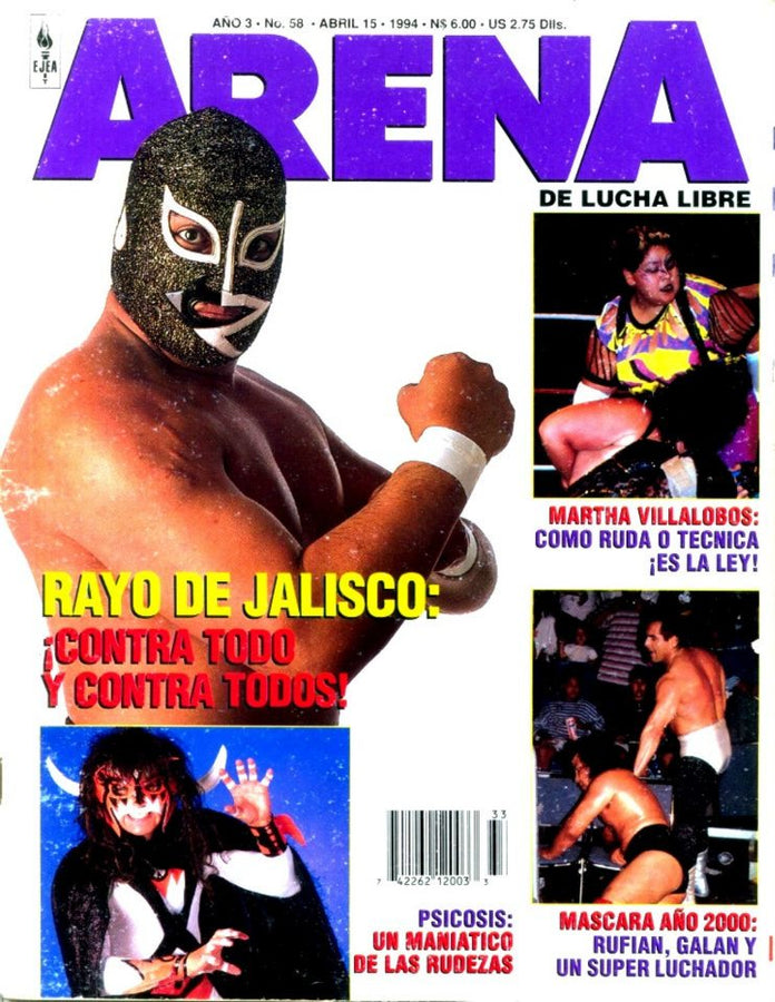 Arena de Lucha Libre 58 Magazine PWcatalog