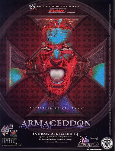 Armageddon 2003 DVDs & Videos PWcatalog