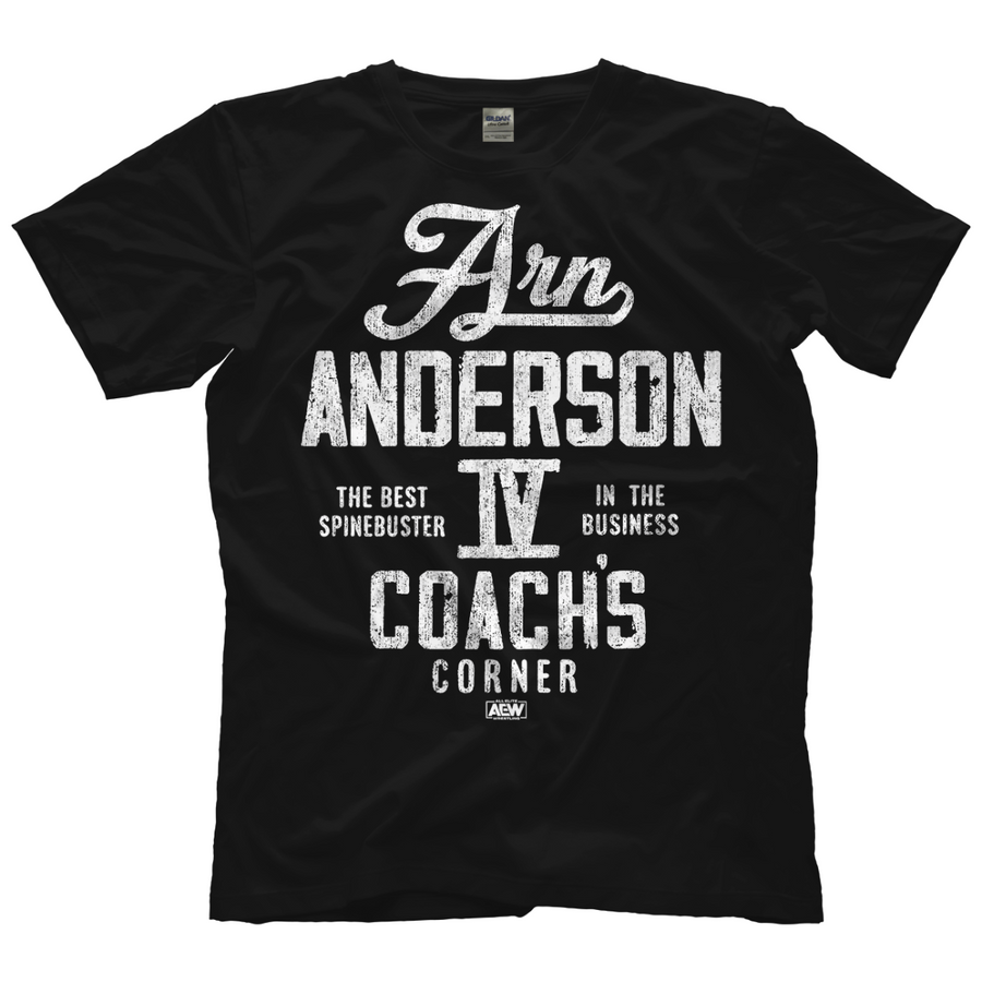 Arn Anderson Coach's Corner T-Shirt Pwcatalog