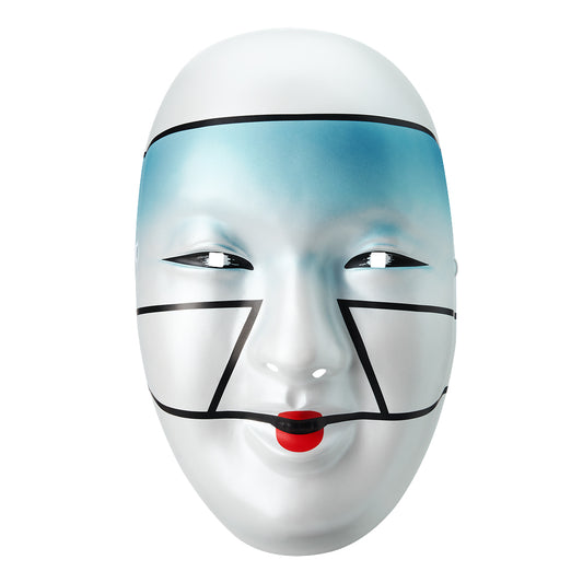 Asuka Blue Plastic Mask