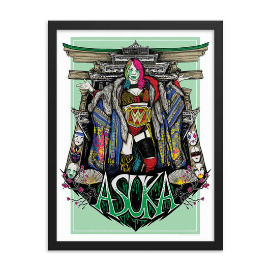 Asuka The Empress Shrine 18x24 Framed Giclée Print