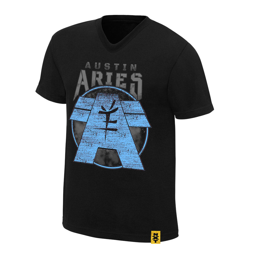 Austin Aries Ambition and Vision Authentic T-Shirt Pwcatalog
