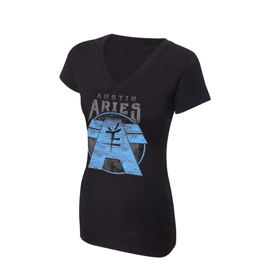 Austin Aries Ambition and Vision Women's Authentic T-Shirt