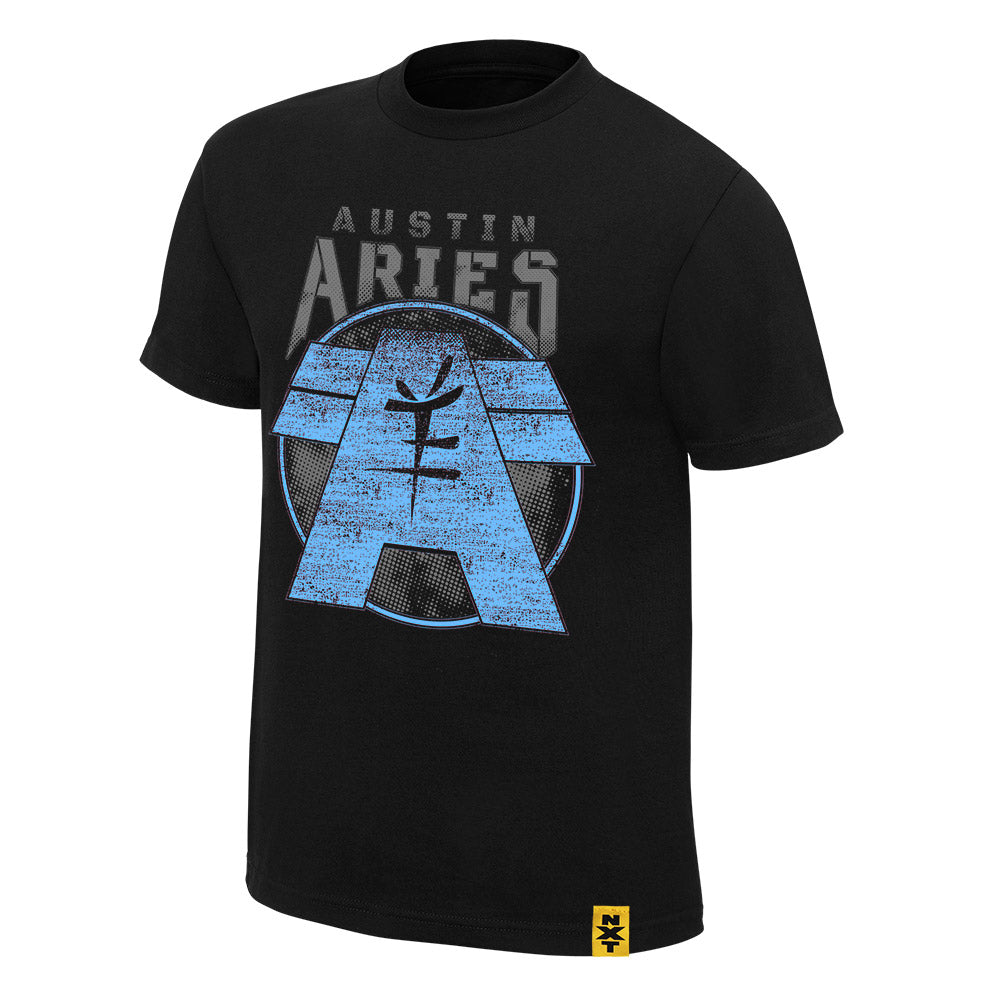 Austin Aries Ambition and Vision Youth Authentic T-Shirt Pwcatalog