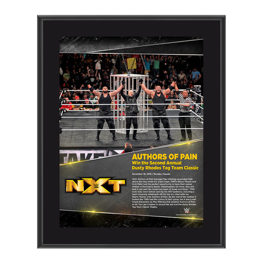 Authors of Pain TakeOver Toronto 10 x 13 Commemorative Photo Plaque