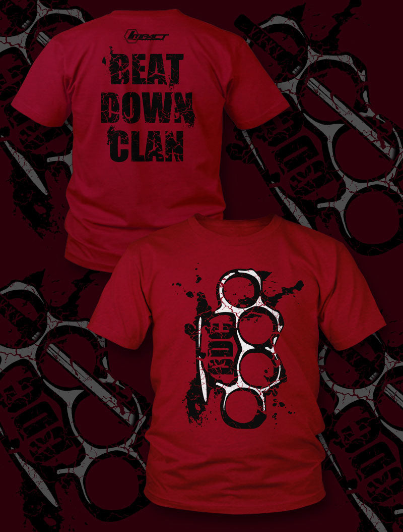 Beat Down Clan Brass Knuckles T-Shirt Pwcatalog