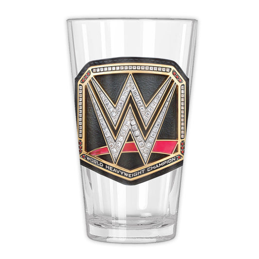 WWE Title Belt Glass Tumbler