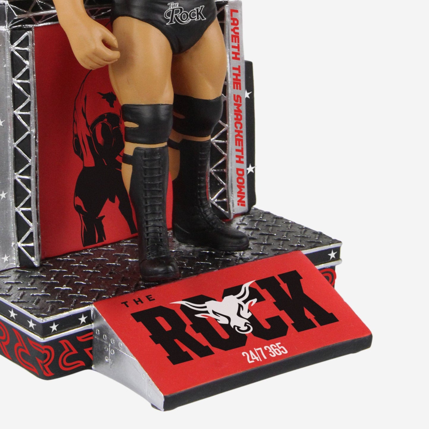 WWE FOCO Bobbleheads Limited Edition The Rock [24/7/365 Edition]