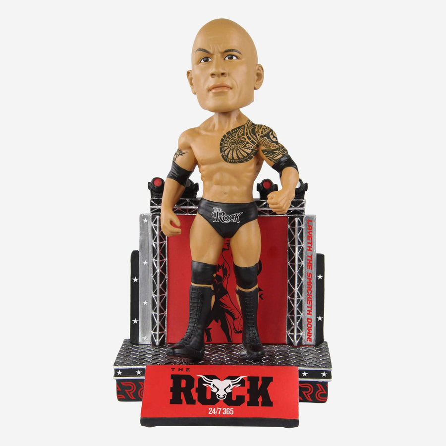 WWE FOCO Bobbleheads Limited Edition The Rock [24/7/365 Edition] Action & Toy Figures PWcatalog