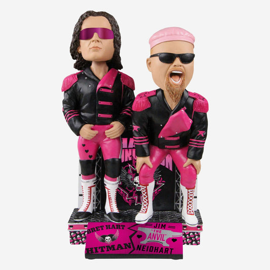 WWE FOCO Bobbleheads Limited Edition Hart Foundation