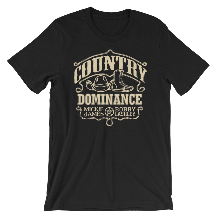 Bobby Lashley & Mickie James MMC Country Dominance Unisex T-Shirt Pwcatalog