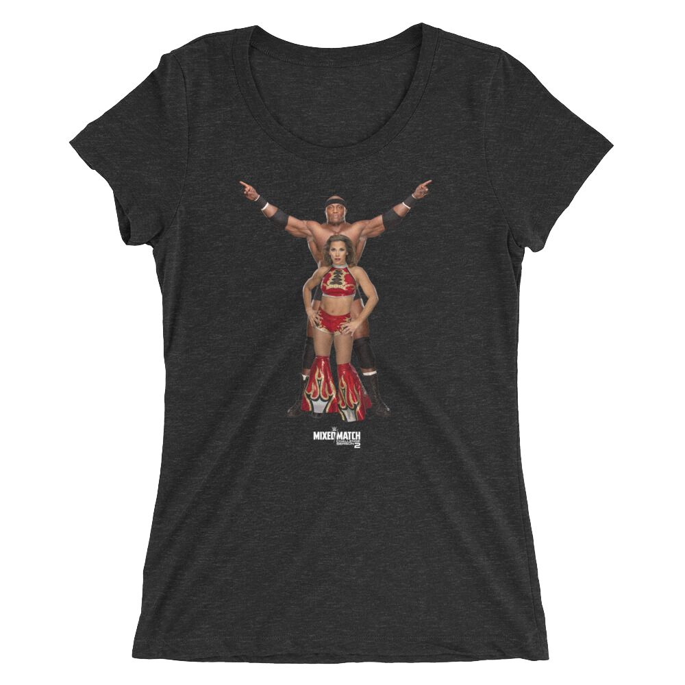 Bobby Lashley & Mickie James MMC Photo Women's Tri-Blend T-Shirt