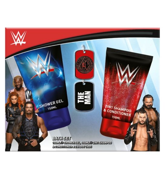 BOOTS WWE Toiletries Set with Dog Tags PWcatalog