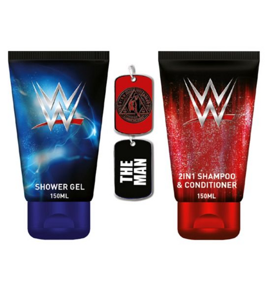 BOOTS  WWE  Toiletries  Set  with  Dog  Tags