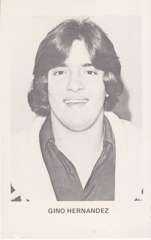 Gino Hernandez Boyd Pierce 3.5x5" Promo Photo