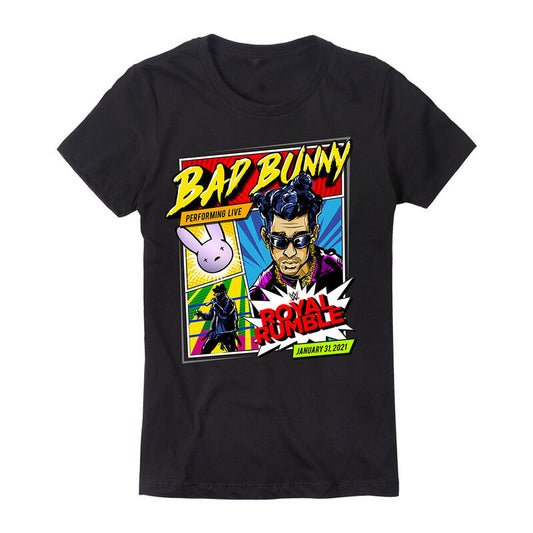 Bad Bunny x Royal Rumble 2021 Special Edition Women's T-Shirt Pwcatalog