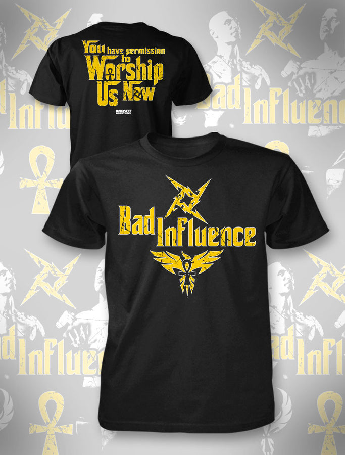 Bad Influence Yellow T-Shirt Pwcatalog