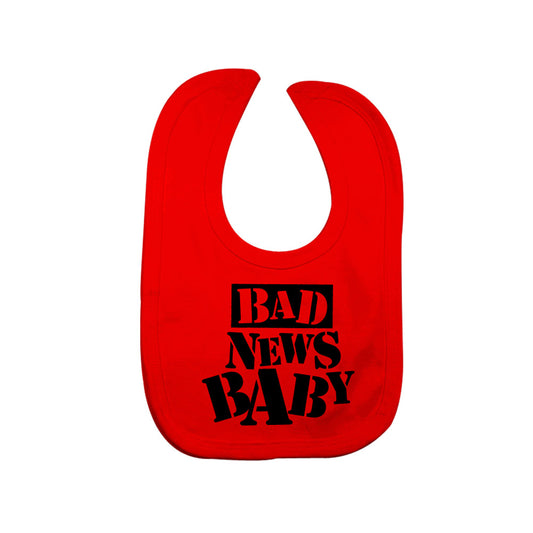 Bad News Barrett Bad News Baby Bib