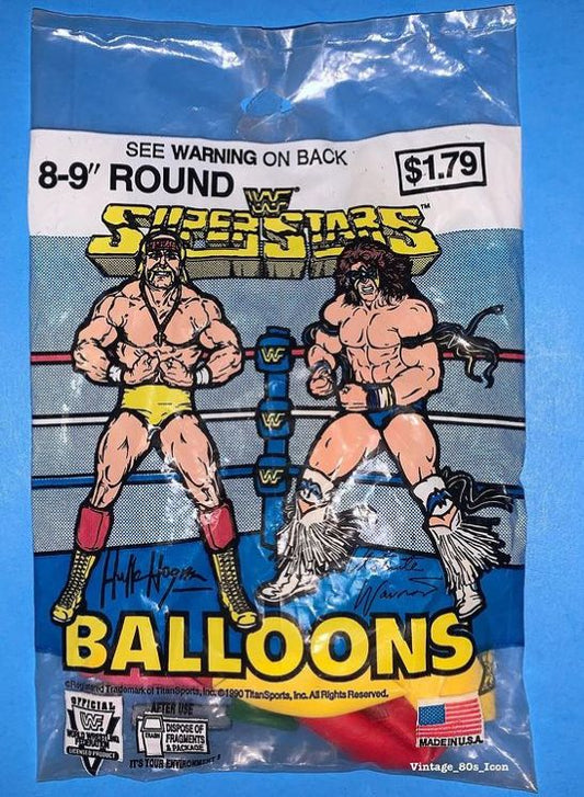 Ultimate Warrior Hulk Hogan Balloons