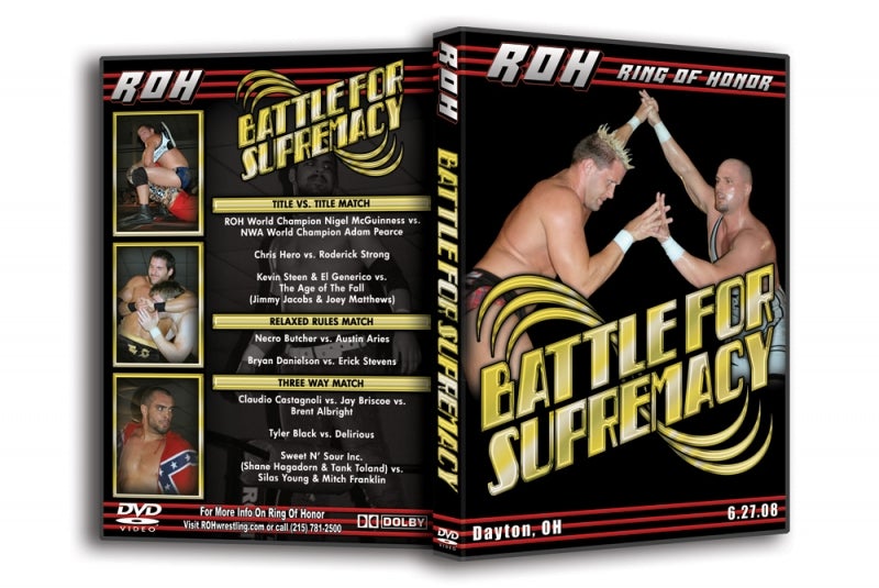 Battle For Supremacy DVDs & Videos PWcatalog