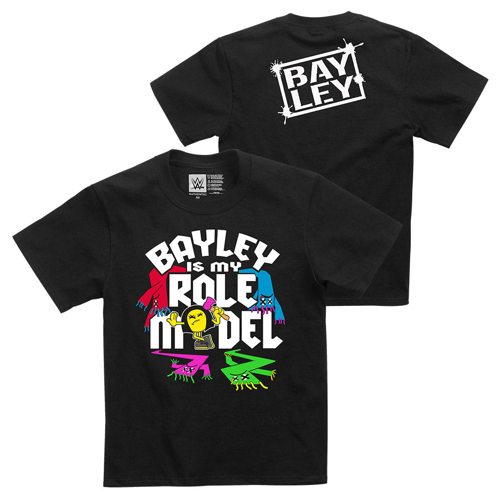 Bayley Bayley is My Role Model Youth Authentic T-Shirt Pwcatalog