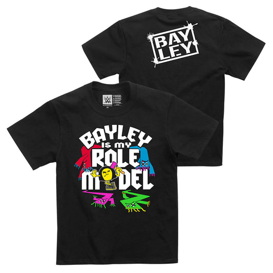 Bayley Bayley is My Role Model Youth Authentic T-Shirt
