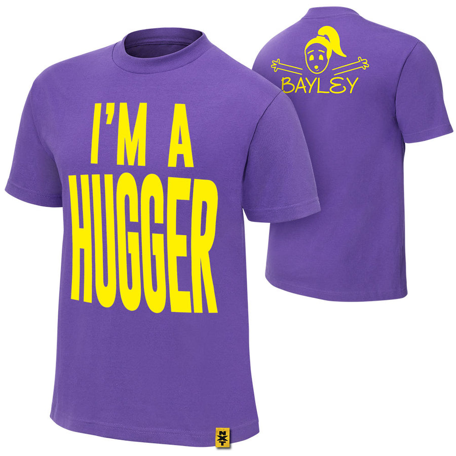 Bayley I'm A Hugger Youth Authentic T-Shirt Pwcatalog