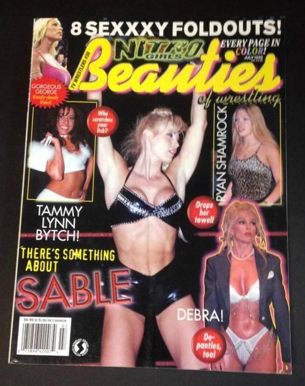 Beauties of Wrestling July 1999 Magazine PWcatalog