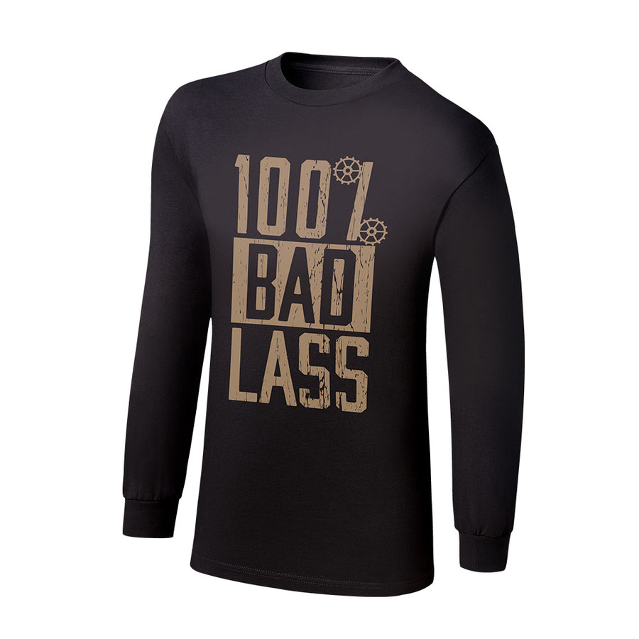Becky Lynch 100% Bad Lass Youth Long Sleeve T-Shirt Pwcatalog