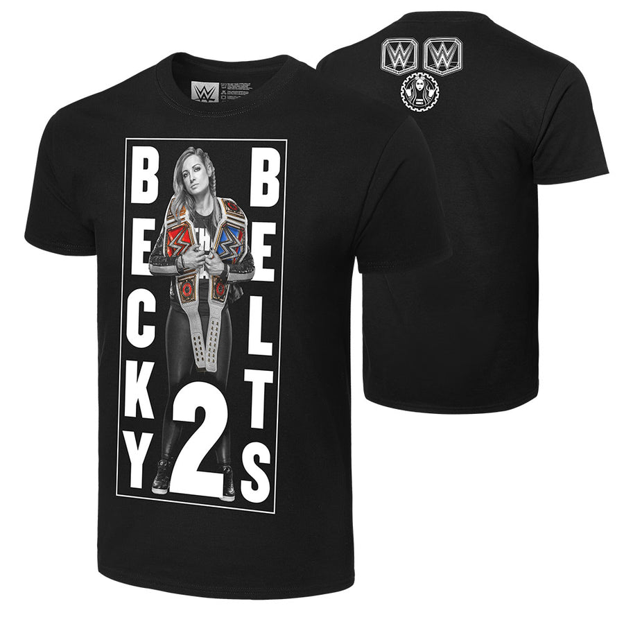 Becky Lynch Becky 2 Belts T-Shirt Pwcatalog