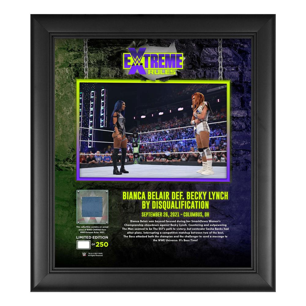 Becky Lynch Extreme Rules 2021 15x17 Commemorative Plaque Pwcatalog