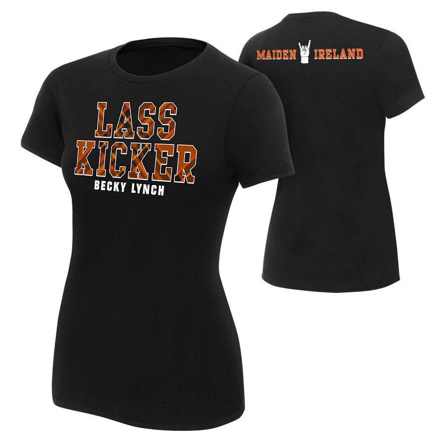Becky Lynch Lass Kicker Women's Authentic T-Shirt Pwcatalog