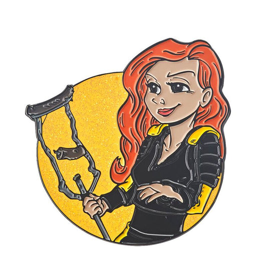Becky Lynch Limited Edition Cartoon Pin