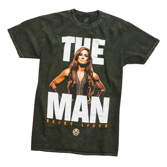 Becky Lynch The Man Mineral Wash T-Shirt