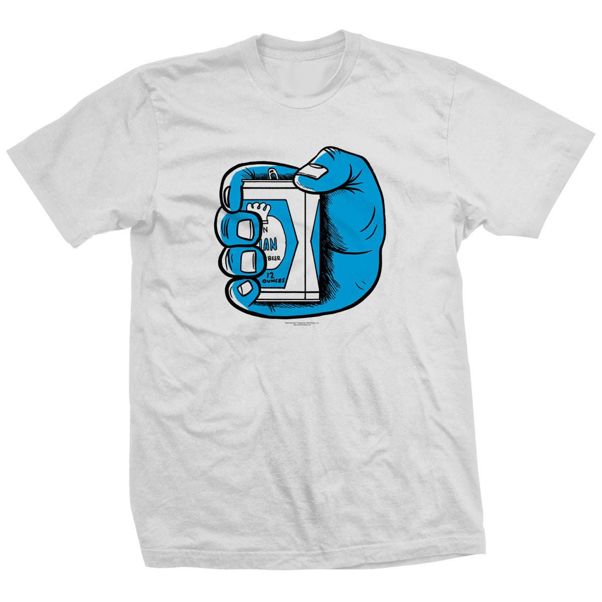 André the Giant Beer in Hand T-Shirt Pwcatalog